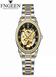 Relogio Feminino Women Watches Self Wind Automatic Mechanical Hevisches Tourbillon Skeleton Hodinky Female Orologio Meccanico Y1626585