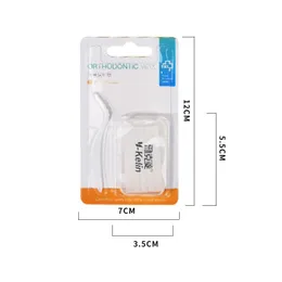 2024 cera ortodontica dentale allevia l'irritazione e le parentesi graffe per le parentesi graffe e gli apparecchi orali profumo casuale careortodontico orale per elettrodomestici