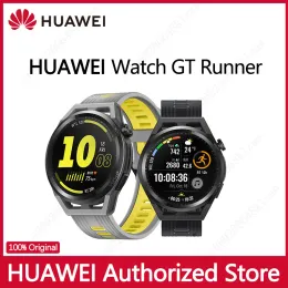 Guarda Huawei Watch GT Runner Smartwatch |Orologi impermeabili |Programma di corsa scientifica |spo2 |Marathon Runwaylevel localizzatura