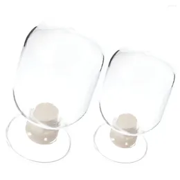Vasos 2 pcs garrafa Bell maçom frascos correspondem ao recipiente garrafas de vidro de vidro de vidro de vidro de vidro de vidro de vidro de vidro do bastão