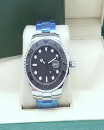 42 mm Datum wasserdichte automatische Bewegung Watch Sapphire Spiegel mit stilvollem, matt schwarzer Keramikkragen Dreiziger Zahlen An2658372