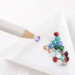DIY paznokcie sztuka nr krysztony zbieranie kryształowych narzędzie do kropki ołówek drewniany pióro pikien