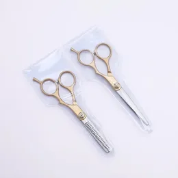 Nova tesoura de aço inoxidável para desbaste de cabelo e corte clipper 6 polegadas Produtos de cabeleireiro de cabelo de cabelo de corte de cabelo cortando produtos de cortina de corte de barbear