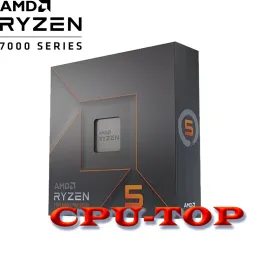 CPUS New AMD Ryzen 5 7600x R5 7600X Box 100000000593 4,7 ГГц 6core 12thread ЦП Processo 5NM Zen4 105W Socket Am5 PCIE5.0 NO FAN