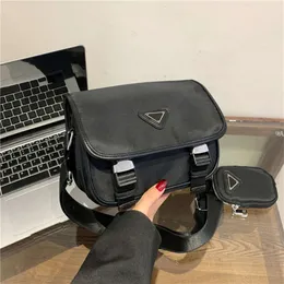 Butiker exportdesigner crossbody väskor axelväska i en fallskärm diagonal span unisex funktionell vattentät flerskikt stora kapacitet mailman