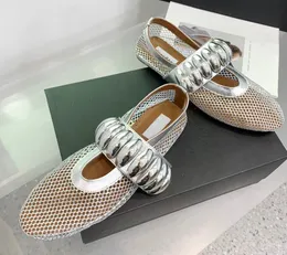 Luxus Zehenschuhe Marke Sandalen Frauen Modes Schuhe Lammleder mit Seidengröße 35 bis 41 Gold Silber Schwarz Weiß Farben Schneller Lieferung Großhandel Preis
