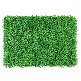 Fiori decorativi piante verdi artificiali erba finta per l'artigianato in materia di plastica in plastica interblocco interno