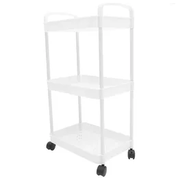 Porta carrello per carrello da cucina rotolando con ruote piccoli utility multi-strato organizzatore rullo