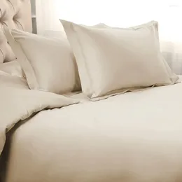 Bedding Sets Duvet Cover Set Premium Egyptian Cotton Down Full/large Ivory Color Bedroom