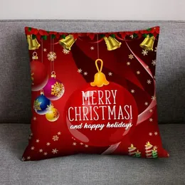 Pillow Living Room Throw Pillows For Couch Christmas Xmas Cover Lattice Case Cotton Home Sofa Decor