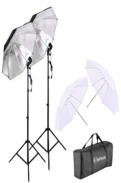 Pography dual po umbrella lighting video kit umbrella Reflector po lock bulb tall studio umbrellaフラッシュストロボライトSTA6215296