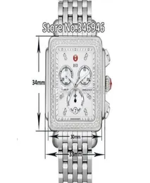Signature DECO Diamonds MOP Diamond Dial Watch Women039s MWW06P0000997646609