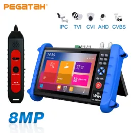 Anzeige CCTV Tester Monitor 4K IP -Kamera IP -Kamera 8MP AHD Monitor TVI CVI AHD PTZ POE Camera Video Tester H.265 CFTV -Kamera