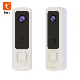 Intercom Tuya Smart Video Doorbell Waterproof Night Vision Bezpieczeństwo Home 720p Cyfrowe wizualne intercom WiFi Bell do mieszkania