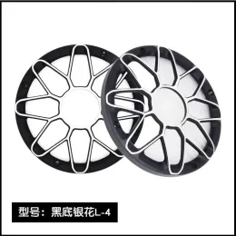 Accessories 2PCS Diy 6 inch 6.5 inch Car SubWoofer Speaker Grill Mesh Enclosure Aluminum Woofer Net Speaker Metal protective Cover