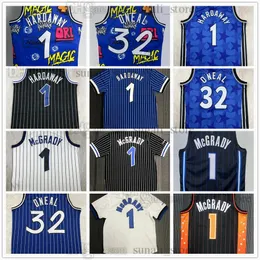 Maglie da basket 32 ​​Shaquille Penny 1 Hardaway Tracy 1 McGrady Men Women Youth