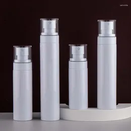 Förvaringsflaskor 60/00/100/120 ml sprayflaska för vattenlotion Vit kontinuerlig fuktgivande solskyddsmedel kosmetik toner