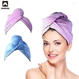 Towel Rapid Drying Hair Quick-Dry Head For Bath High Quality Microfiber Lady Man Servitette Microfibre 2024