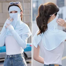 Bandanas Outdoor Cycling Protective Shield Summer Breathable Full Face Mask Neckline Sunscreen Bib UV Protection