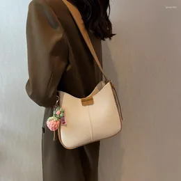 Bolsas de armazenamento Espanha Mulheres Crossbody PU ombro bolsa para 2024 Bolsas de grife feminina Viagem Fim de semana de tamanho médio Bolsa feminina