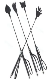 Bondage Flirting Riding Crop Prosty Flogger Horse Whip QueenPlay Black 218quot A8769144951