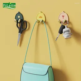 Haken Yilaiin (2 PCS) Netzkabel Hakenhandtuch Wandbügel für Badezimmermantel Haus und Dekoration Schlüsselhalter