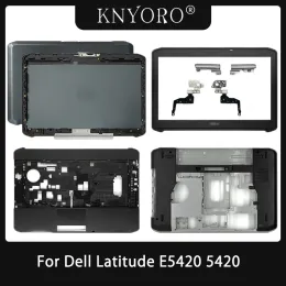 Fall Nytt för Dell Latitude E5420 5420 Laptop LCD Back Cover/Front Bezel Frame/Hinges/Palmrest/Bottom Case/Door Cover Shell Non Touch