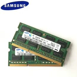 Panele Samsung 8GB (2PCSX4GB) 2RX8 PC310600S DDR3 1333 MHz 4GB Pamięć laptopa 4G PC3 10600S 1333 MHz Notebook moduł SODIMM RAM RAM