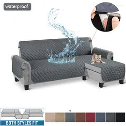 Coperture per sedie Cover di divano a forma di L impermeabile per soggiorno slittamento antiscivolo reclinabile di divano footine di divano