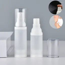 Förvaringsflaskor 20/30/50 ml Vakuum Spray Lotion Bottle Travel Cosmetic Container Pump Ansikt Cream Airless Skin Care