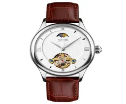 Skmei 9251 Moon Phase Leather Wrist Automatic Watch Mechanical for Men27272918245