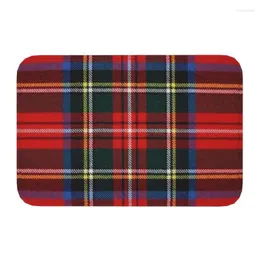 Tappeti royal moderni moderni portiere tartan non slip tappetino da bagno da cucina tappeto per pavimento del pavimento della porta