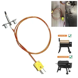 Verktyg Traeger ThermoCouple Probe Kit för Ironwood 650/885 och Pro 575/780 0422 Enkel lösning för att grilla temperaturproblem