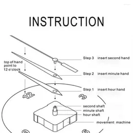 Настенные часы DIY Quartz Actatued Pactor Partic