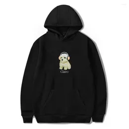Men's Hoodies Clairo DOG HOODIE Merch Graphics Print Unisex Trendy Casual Streetwear Sweatshirt