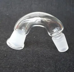Adaptador de vidro em forma de varejo V 14mm fêmea a 14 mm de junta masculina para tubo de água de vidro Bong 1908509
