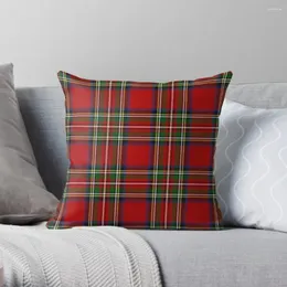 Pillow Royal Stewart Tartan Plaid Throw S For Decorative Sofa Decor