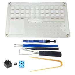 Accessoires Switch Schmierstation 33 mit SwitchKeyCaps Switch Puller Kits Switch Opener für mechanische Tastatur -Schmiermittel -Schmierkit 8pcs