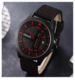 2020 Quartz relógios Bracelete Leather Men Watches Casual Analog Digital Men Watch Relogio 1315 Sport Military Watches à prova de água 3611414