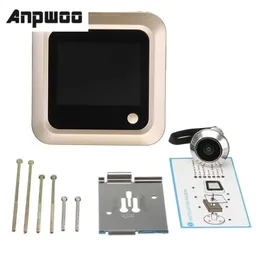 ANPWOO Digital LCD 2.4inch Video Doorbell Peephole Viewer Door Eye Monitoring Camera 160 graders dörrklocka