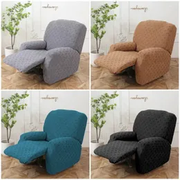 Stol täcker tjockare Jacquard Recliner Cover Elastic single soffa Lazy Boy Releas