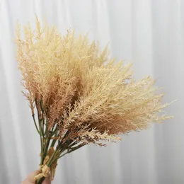 Декоративные цветы Золотое поддельное ухо пшеница для садовой макет
