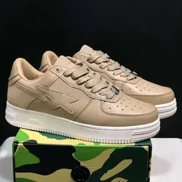 Üst Stask8 Bapestar Ayakkabıları Kutu Bapestask8 Tasarımcı STA SADECE Ayakkabı Sk8 Düşük Patent Deri Kaykay Sporları Bapely Sneakers Trainers Açık Köpekbalığı 393