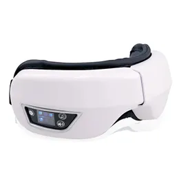 Massageador ocular com calor Smart Airbag Vibration Eye Care Compress Bluetooth Eye Massage Relax Migraines Alívio Melhorar o sono 240322