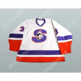 GDSIR Custom Emanuel Viveiros Springfield Indians Ahl Hockey Jersey New Top ED S-M-L-XL-XXL-3XL-4XL-5XL-6XL