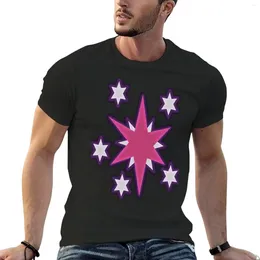 Herren Tanktops Neon Sparkle T-Shirt Kurzes Grafik T-Shirts T-Shirts für Männer Baumwolle