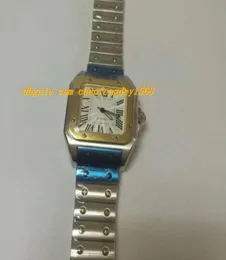 أعلى جودة Wristwatch Galbee 18kt الذهب الأصفر والصلب X L Men039s مشاهدة 45 مم × 32 مم رجال الساعات الساعات 3887909