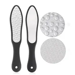 1PCSFOOT Arquivo Double Black Foot Rasp Arquivo Hard Dead Skin Callus Removedor Profissional Pedicure Fools Ferramentas de moagem de pés Cuidados com a pele