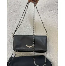 Zadig Voltaire Chains Bags Designer Woman Bag Zv Women spalla Vintage Rivet Borse Crossbody Borse Guida in pelle Cinta Codice Codice Bolso Mujer69