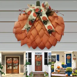 Flores decorativas Halloween Pumpkin Wrinal